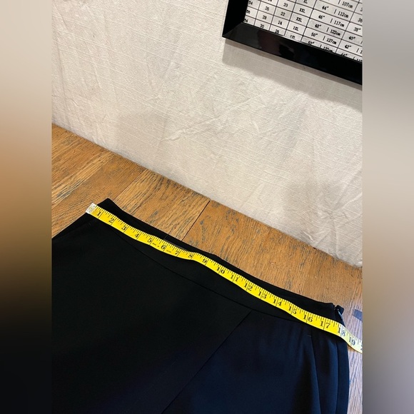 📍🖤Black culotte pants with wrap front – Laurèl – Size 12 (CA/US)🖤52/2 - Picture 5 of 11